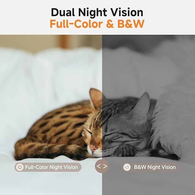 A3 AI Pet Companion Robot with 2K Camera – Smart Pet Robot Camera for Cats & Dogs, Auto Follow, Laser Toy, Night Vision, 2-Way Audio, AI Behavior Reports, Auto Recharge & App Sharing