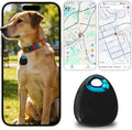 GPS Tracker for Dogs & Cats – Waterproof, Lightweight, Mini Real-Time Pet Locator with 1-Year Battery, No Subscription or SIM Required, Track History, iOS & Android Compatible Now 2026