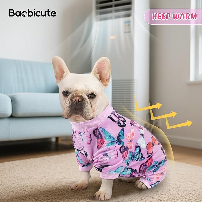 Dog Pajamas Soft Lightweight Dog Onesies Outfit Clothes for Small Medium Large Puppy Pjs for Pet Boys Girls Dogs Cats